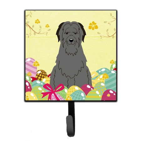 Carolines Treasures Easter Eggs Briard Black Leash or Key Holder BB6081SH4